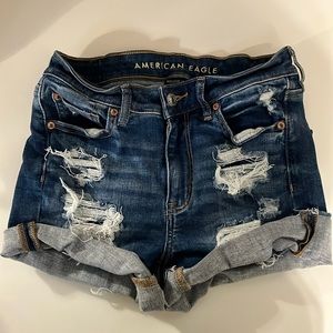 American eagle Jean shorts size 4 lightly worn